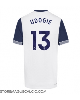 Tottenham Hotspur Destiny Udogie #13 Maglia Gara Casa Repliche 2024-25